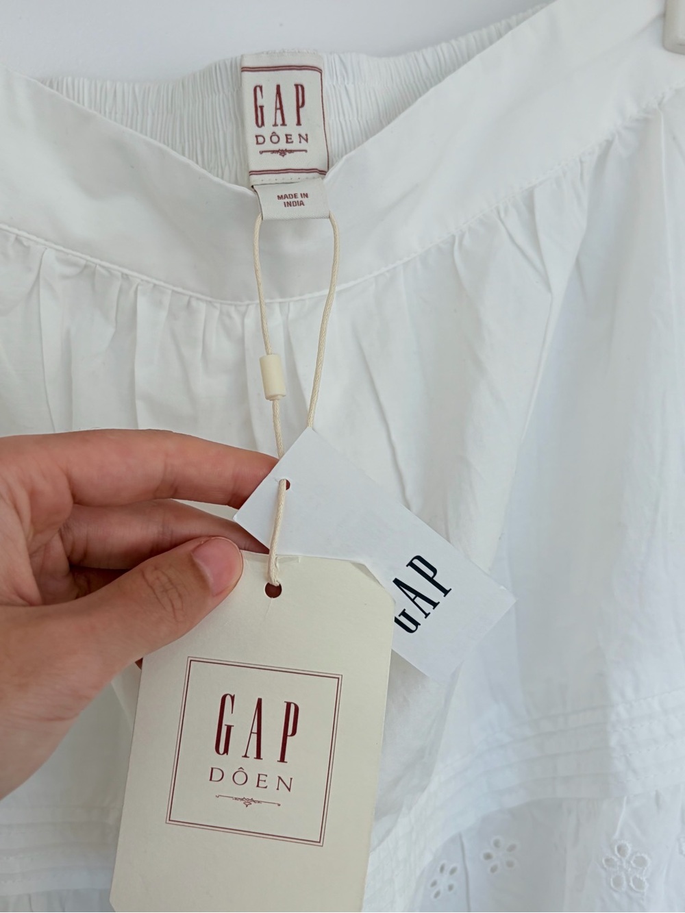 GAP x Doen skirt NWT - Picture 2 of 3
